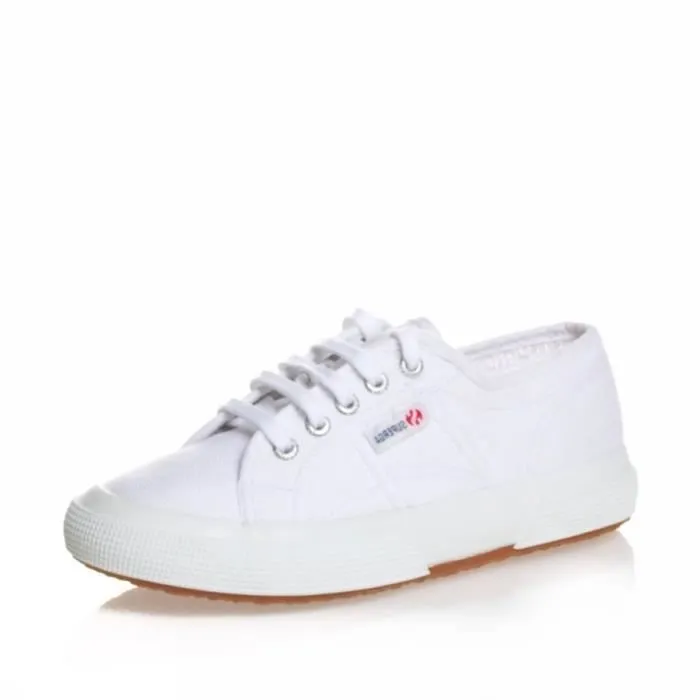 Baskets - SUPERGA - 2750 - Mixte - Blanc - Enfant - Canvas - Lacets-1