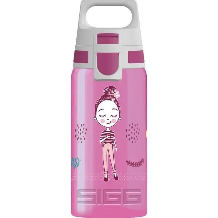Gourde - Sigg - Filles - 0,5 litre - Polypropylène - Rose-0