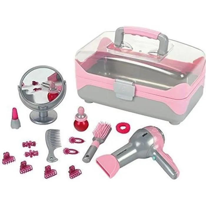 KLEIN - Vanity de coiffure Braun avec sèche-cheveux électronique-0