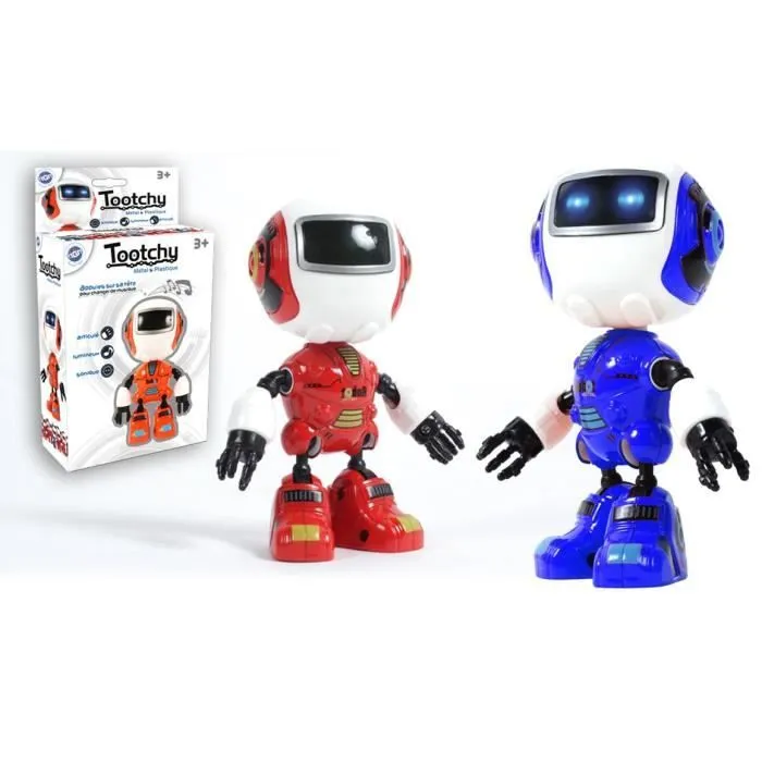 MGM Robot Tootchy métal - 12 cm - Modèle aléatoire-0