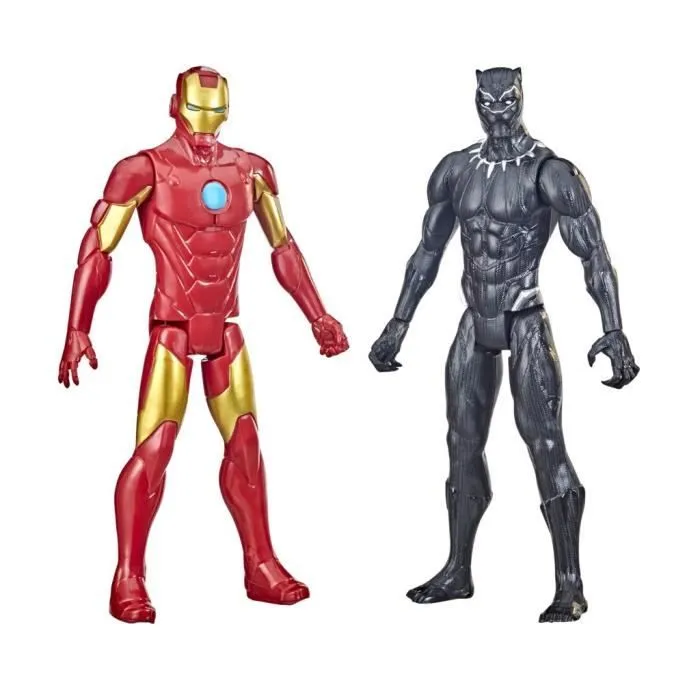 Pack 6 figurines Avengers de 30 cm, Marvel Titan Hero Series Multipack Titan Hero, dès 4 ans-2