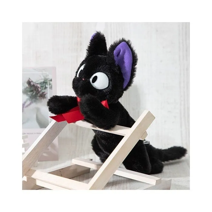Peluche - KIKI LA PETITE SORCIERE - Jiji Allongé - 20x10x46cm - Noir - Pour Enfant-2