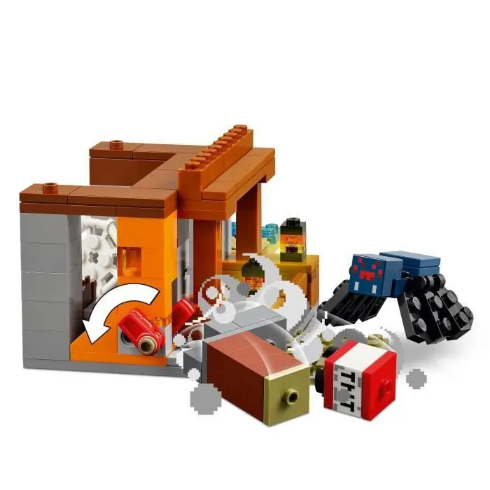 LEGO Minecraft 21269 L’expédition dans la mine du tatou - Jeu de construction pour garçon-3