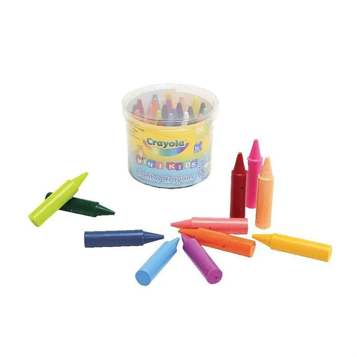 CRAYOLA 24 maxi crayons à la cire-1