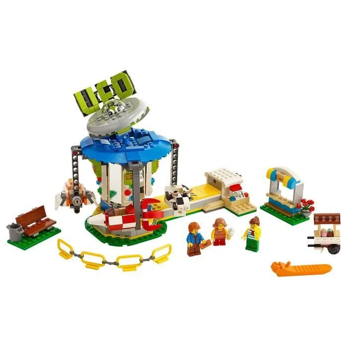LEGO® Creator 31095 Le manège de la fête foraine-1