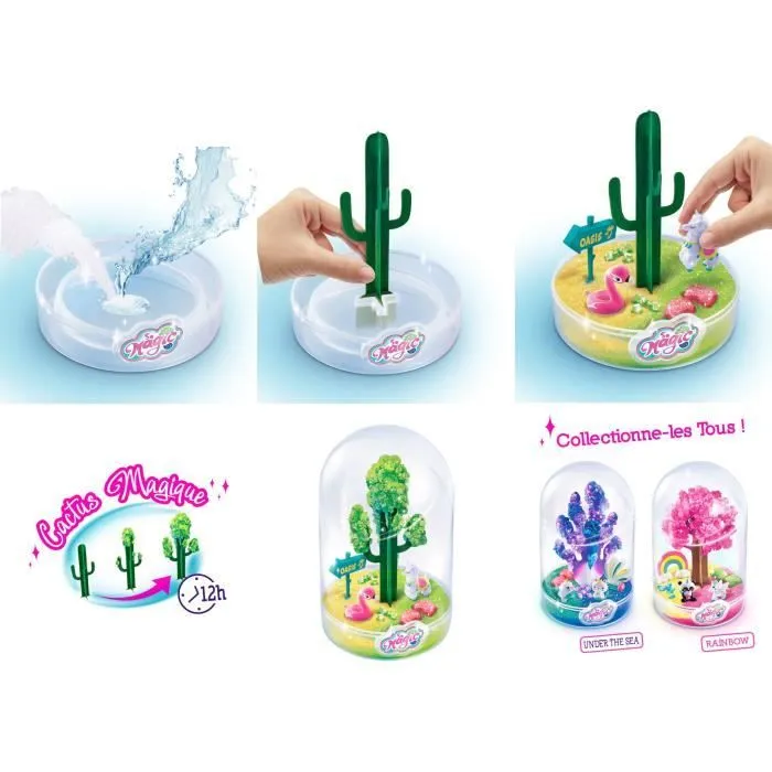 Terrarium à faire pousser SO DIY So Magic - Modèle Desert - CANAL TOYS - 8 ans et +-2