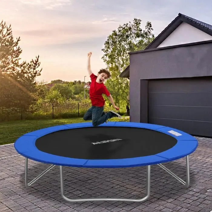 Housse de protection - HENGMEI - Ø 305 cm - Rembourrée - Couleur bleue - Extérieur-2