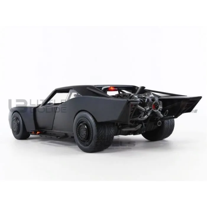 Voiture Miniature de Collection - JADA TOYS 1/18 - BATMOBILE Batmobile - The Batman 2022 - Noir-3