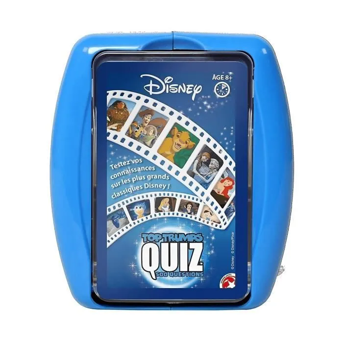 Quiz Disney 500 questions, Jeu de questions dans l'univers Disney, Dès 8 ans-1