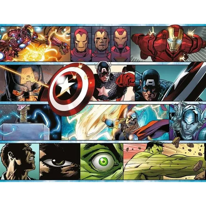 Puzzle 2000 pièces : La force des Avengers - Marvel-0