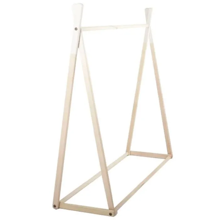Penderie scandinave blanche pour enfant-2