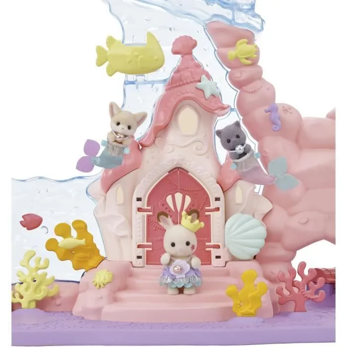 Figurines miniatures - SYLVANIAN FAMILIES - 5701 - Le château des sirènes-4
