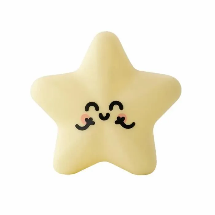Veilleuse magique pour des rêves doux - étoile Mr. Wonderful - jaune - 9,5x13x9,5 cm-0