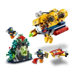 LEGO® City 60264 Le sous-marin d’exploration, Jeu de Construction avec Mini-figurines, Idée Cadeau et Jouet pour Enfants 5 ans et +-1