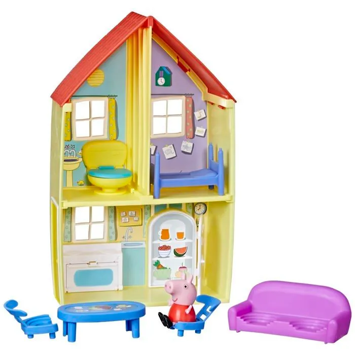 Peppa pig - F2167FF2 - Peppa's Adventures Maison de Peppa avec Figurine de et 6 Accessoires, Jouet prescolaire-0