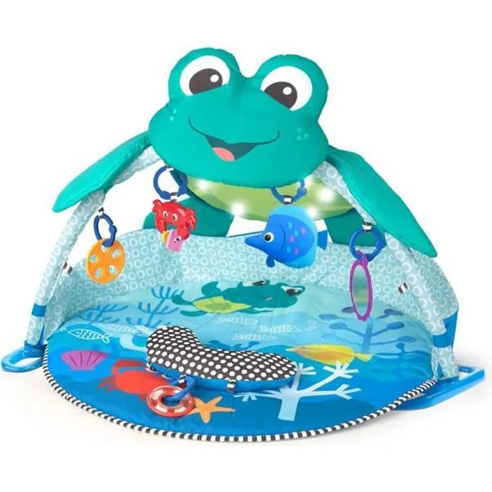 BABY EINSTEIN Tapis d'éveil Neptune Under the Sea Lights & Sounds™ Activity Gym-0