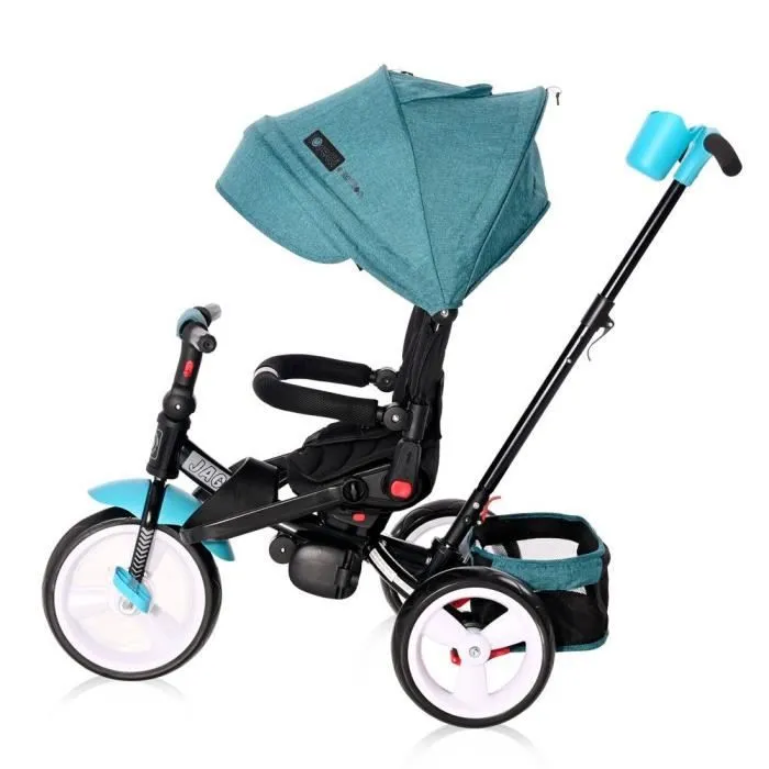 Tricycle évolutif pour bébé / enfant JAGUAR Lorelli vert-1
