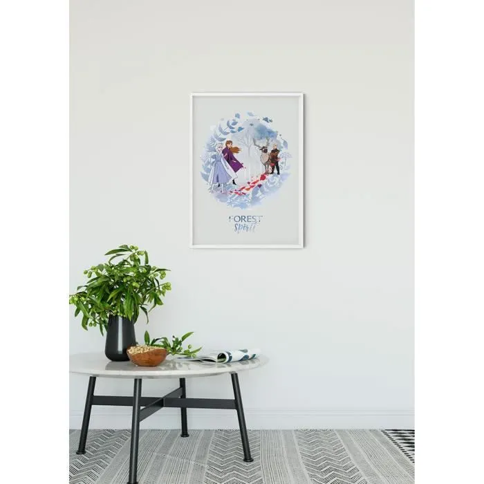 Poster Disney La Reine des Neiges 2 - Esprit de la forêt 50 cm x 70 cm - KOMAR - Décoration murale-2