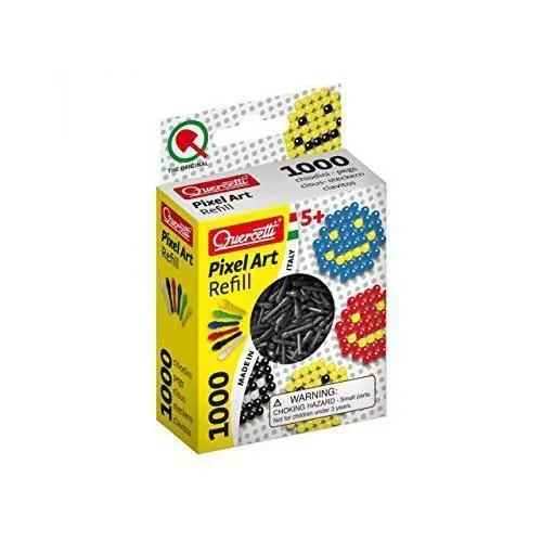 Jeu de recharges Pixel Art - Quercetti - Noir - Pour enfant à partir de 5 ans-0