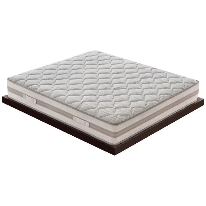 Matelas 140x190 cm "Parigi" à 800 ressorts ensachés indépendants à 9 Zones et mémoire de forme-1