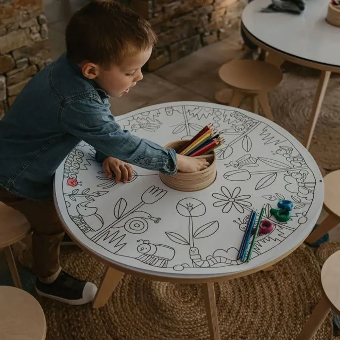 Recharge de feuilles de coloriage - Drawin’Kids - Little Friends - 20 feuilles - 70cm - Imprimées en France-2