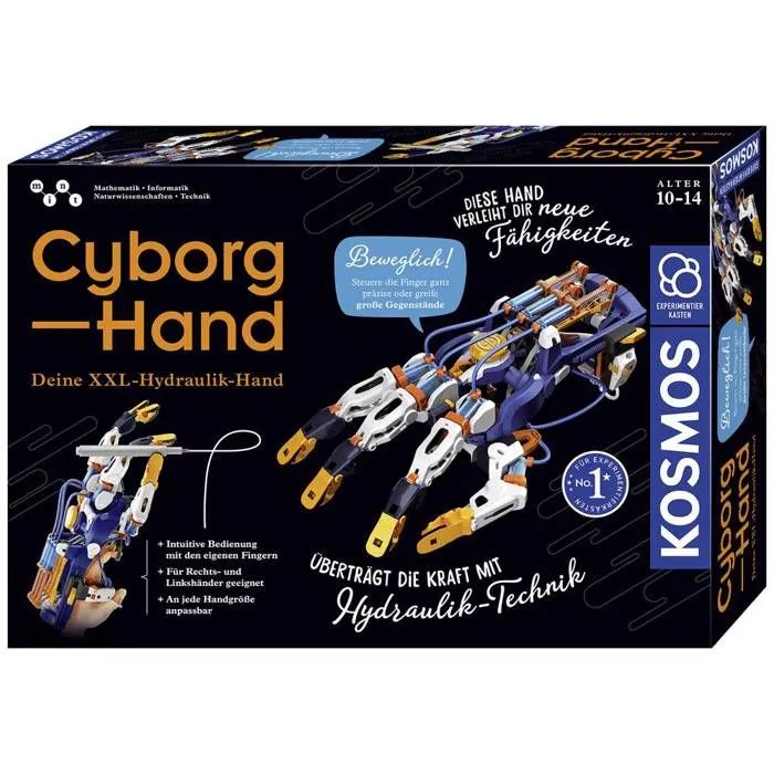 Kosmos Bras robotisé Cyborg-Hand kit à monter, robot de jeu 620844-0