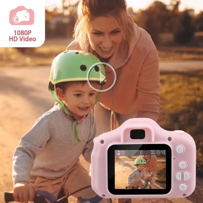 Appareil photo numérique pour enfants - ALLONSCD - Kids Camera - 12MP - 1080p - 32Go-3