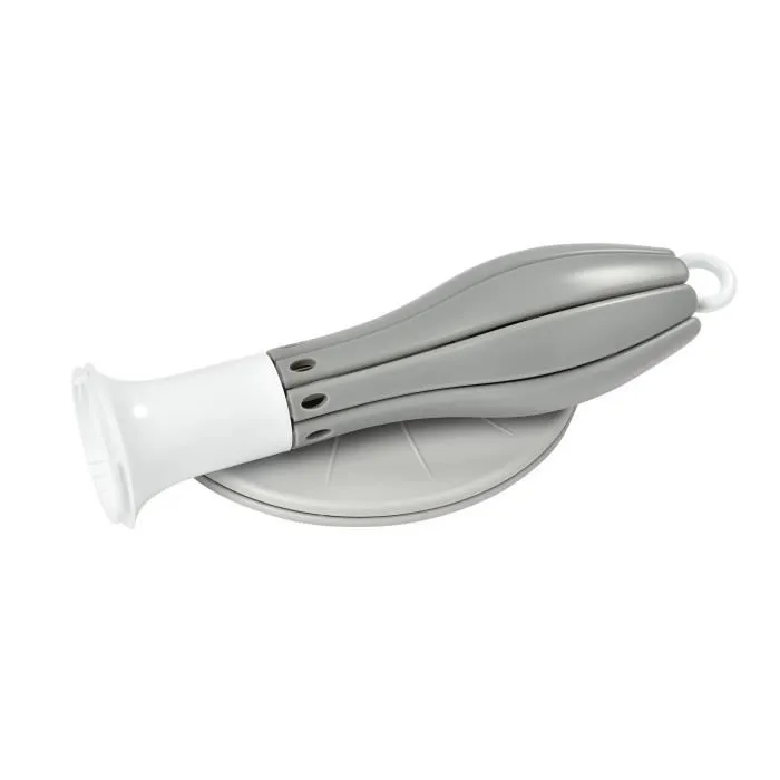 Béaba Egoutte Biberon Pliable Flower Grey-1