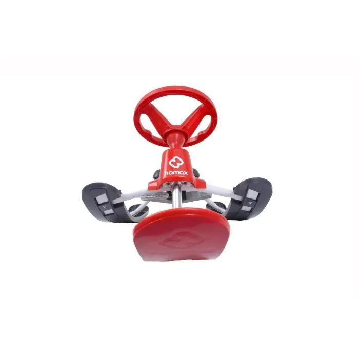 HAMAX Luge Twin Tip 2 places Sno Blade HAM505902 Gris et Rouge-0