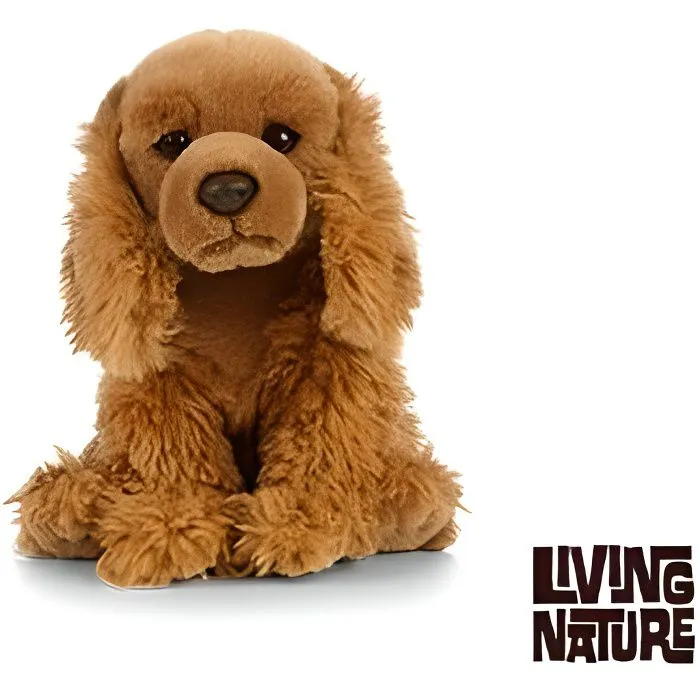 Peluche chien Cocker Spaniel 22 cm - AN457-0