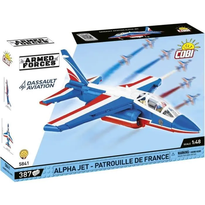 COBI 5841 - ALPHA JET - PATROUILLE DE FRANCE-0