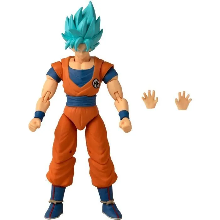 Figurine Dragon Ball Super Dragon Stars Super Saiyan Blue Goku - Bandai-5