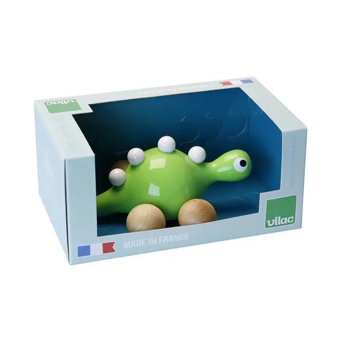 Jouets à promener Gino le dino vert - Vilac - Jeux et jouets-2