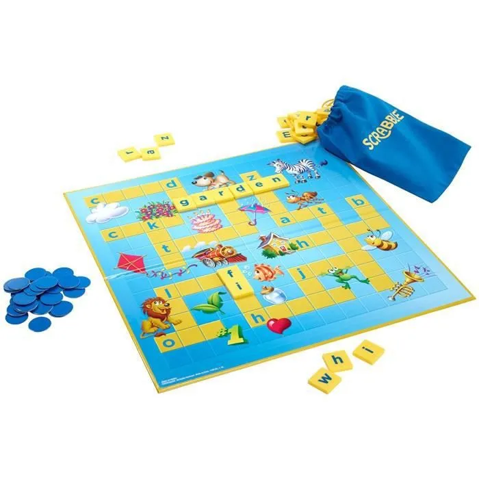 Jeu de société Mattel DC Comics Y9671 - Jeu de plateau de mots - Enfants-1