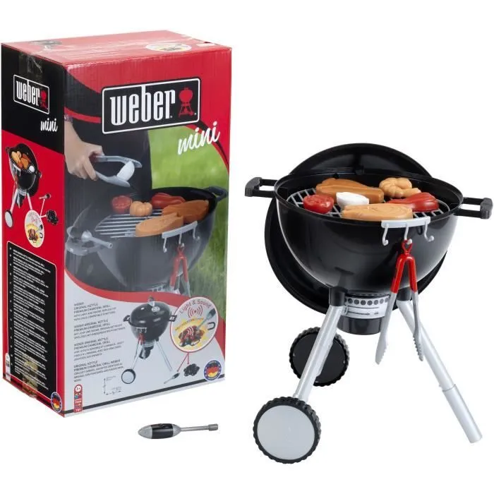 Barbecue Weber One Touch Premium avec charbon sonore et lumineux - KLEIN - 9466-2