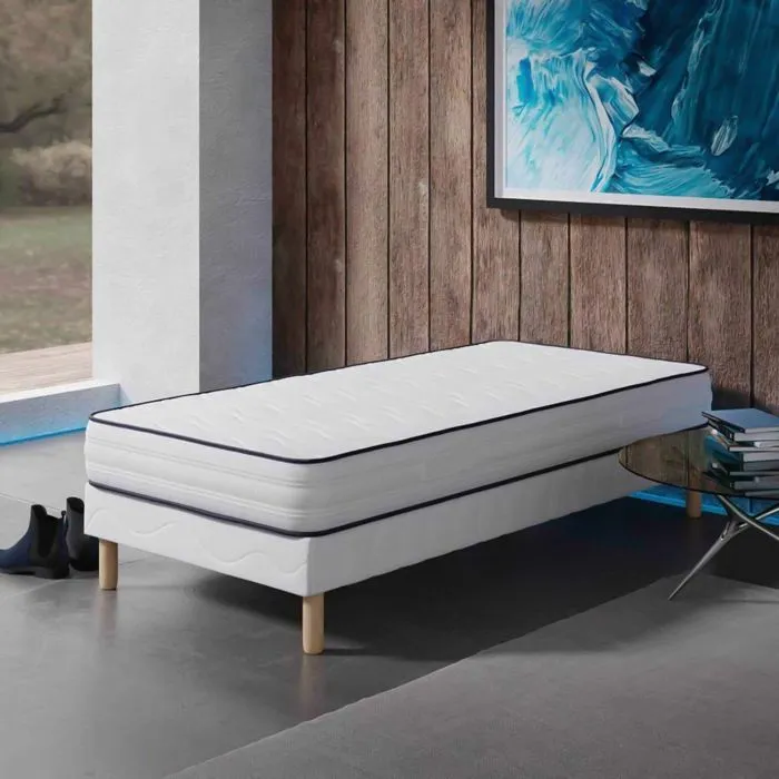 DODO SINGLE H20 - Ensemble sommier+matelas 20 cm 90x190-1