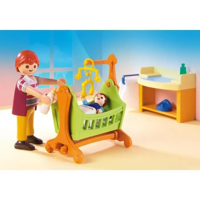 PLAYMOBIL 5304 - La Maison Traditionnelle - Chambre de Bébé-3