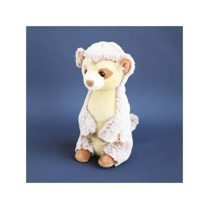 Peluche Suricate - Histoire d'Ours - 25 cm - Gris - Pour Enfant à partir de 3 mois-0