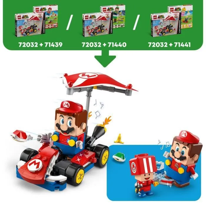 LEGO Super Mario 72032 Mario Kart – Kart standard - Jouet voiture pour enfants dès 7 ans-2