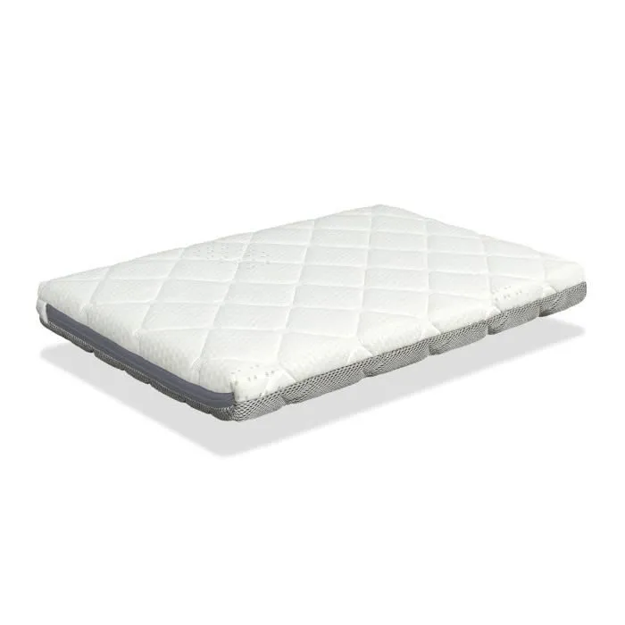 Matelas de Bébé Berceau 80x40 Epaisseur 7 CM MINI BUNNY - Déhoussable, lavable, adaptable et respirant - DORMALIT-0