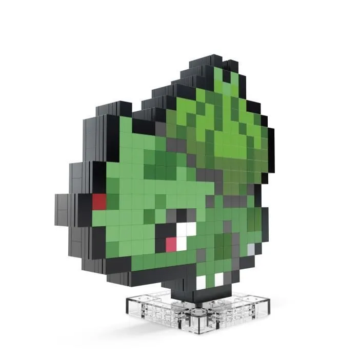MEGA-Pokémon-Bulbizarre-Coffret de construction rétro 374 pièces - MEGA Pokémon - HTH75-1