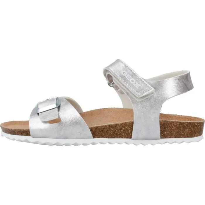 Sandale Enfant - GEOX - Adriel - Rose Doré - Scratch/Bride/Boucle - Confort exceptionnel-1