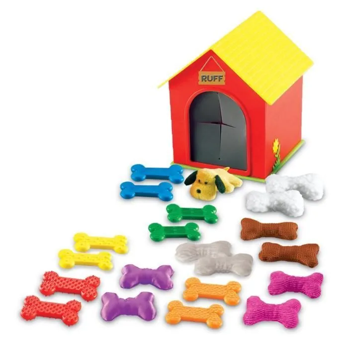 Learning Resources LER9079 - COMMUTATEUR KVM - Kit Tactile Éducatif Ruffs House-3
