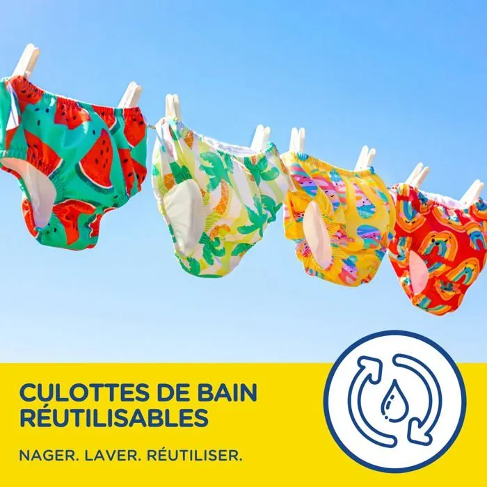 Couche lavable - couche d'apprentissage lavable Huggies-2