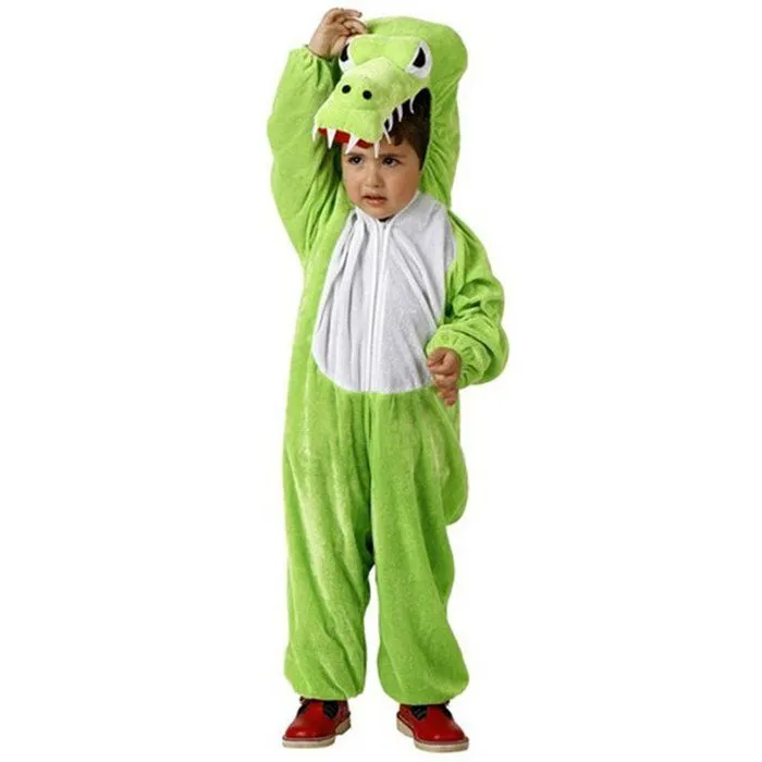Déguisement crocodile peluche enfant - 7-9 ans (130-145 cm)-0