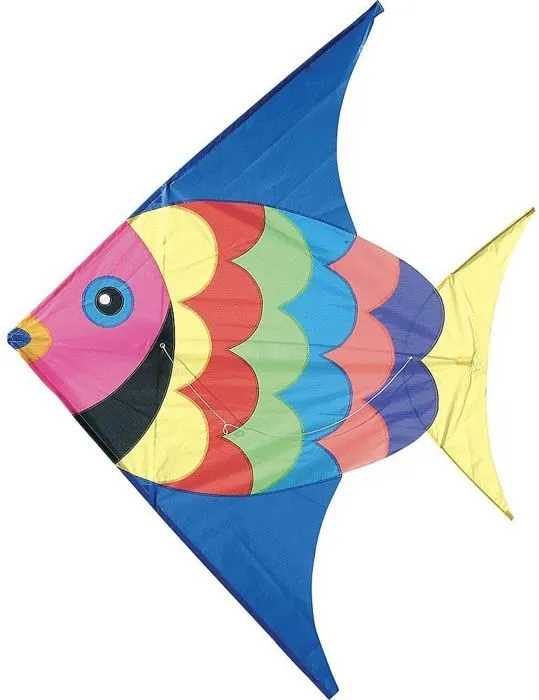 Cerf-volant poisson - VILAC - Pour enfant à partir de 3 ans - Dimensions 140 x 100 cm-1