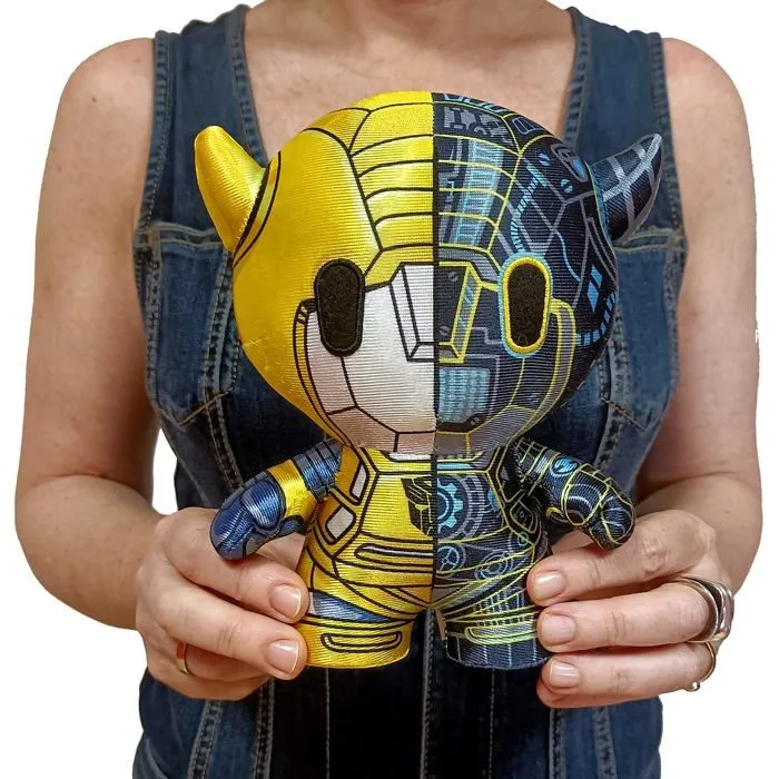 Jouet - Bizak - DZNR Bumblebee - Peluche Transformers - Jaune - 10.8x12.7x19.05 cm-1
