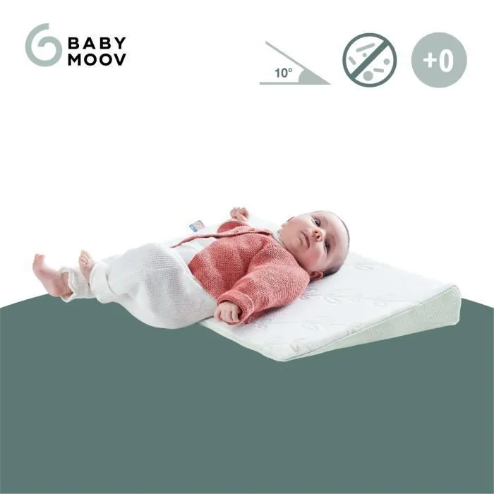 BABYMOOV Plan incliné Cosymat Antibactérien, élimine naturellement les bactéries, adapté aux matelas 60x120 cm-1