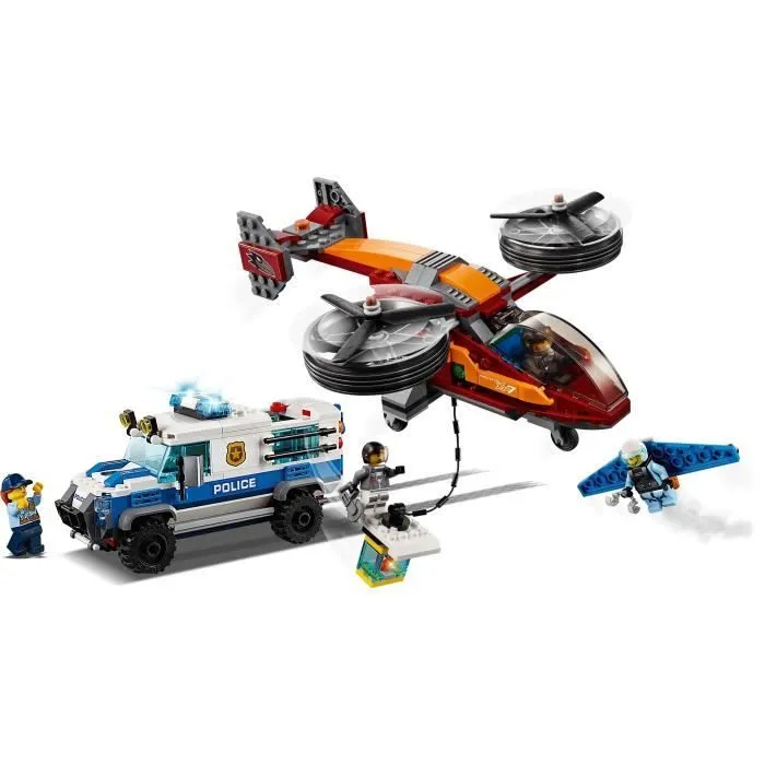 LEGO® City 60209 La police et le vol de diamant-3
