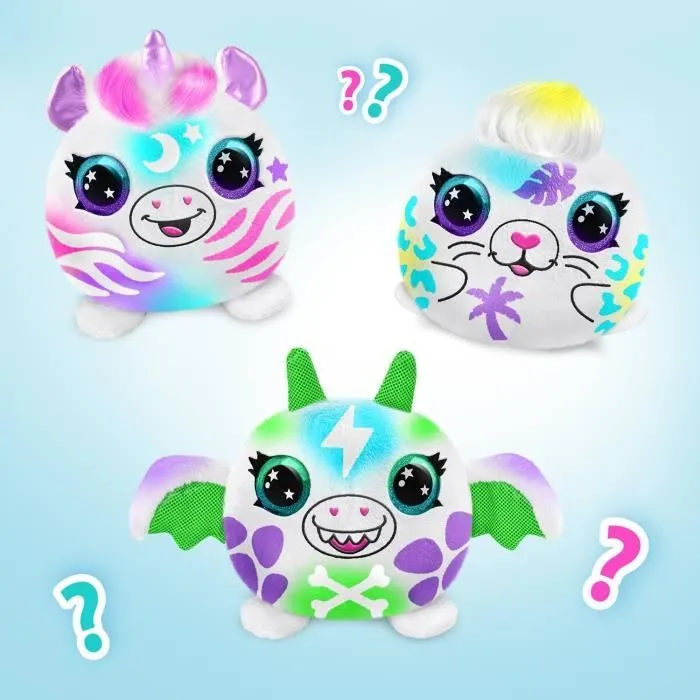 Peluche à personnaliser Airbrush Plush Mini Surprise - Canal Toys-6